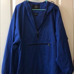 Royal Blue Charles River Rain Jacket